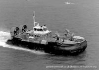 AP1-88 hovercraft with the Canadian Coastguard